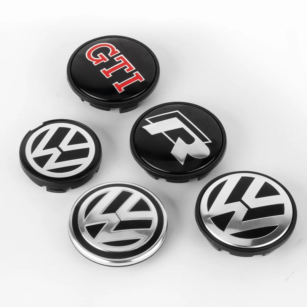 Stilvolle Radnabenkappen im VW-Design – 4 Stk.