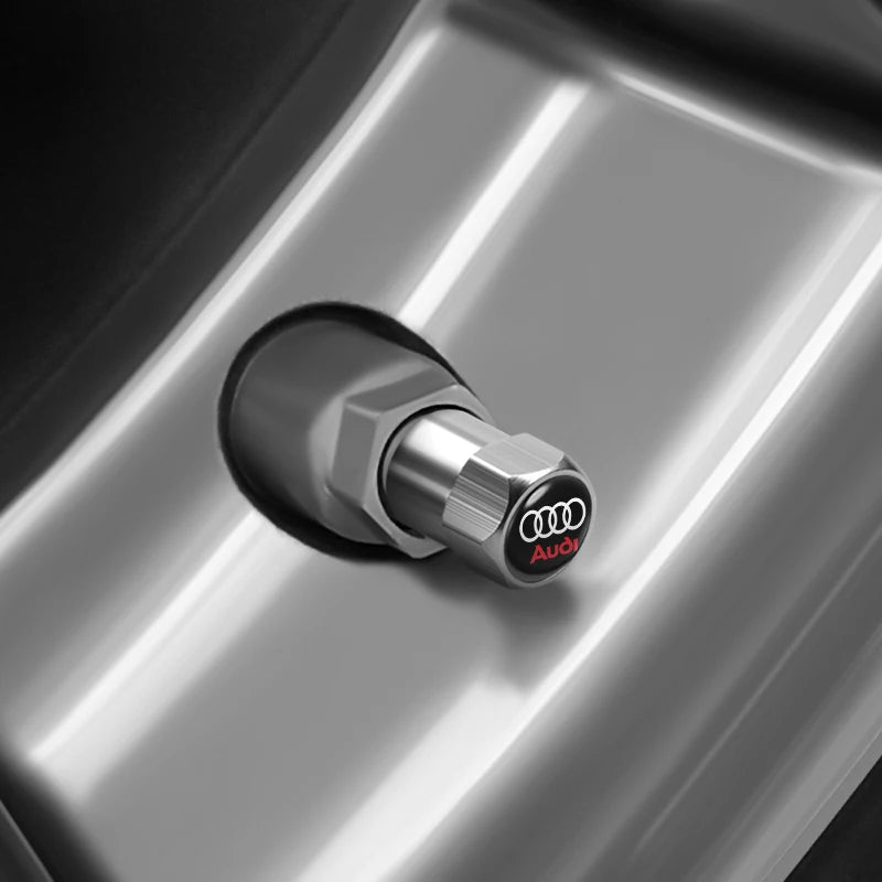 Elegante Ventilkappen 4 Stk. für Audi