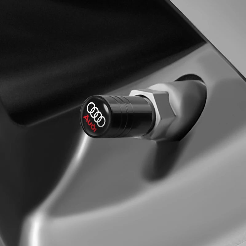 Elegante Ventilkappen 4 Stk. für Audi