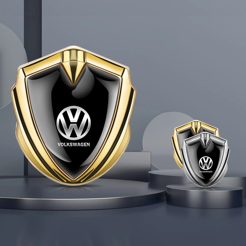 Elegantes VW-Wappenlogo