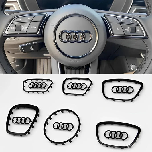 Stilvolle Logos für AUDI Lenkräder